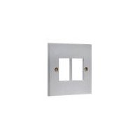 3030412 Single Gang 6C Wallplate