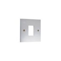 3030411 Single Gang 6C Wallplate