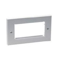 7020207 Double Gang Euro Wallplate