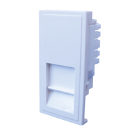 Cat 5e Low Profile Module (White) - 3600005