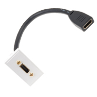 HDMI (High Speed Ethernet) Module (White) - 3602005