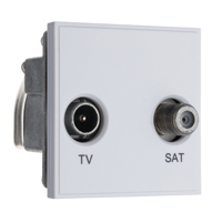 TV/SAT Module (White) - 3604201